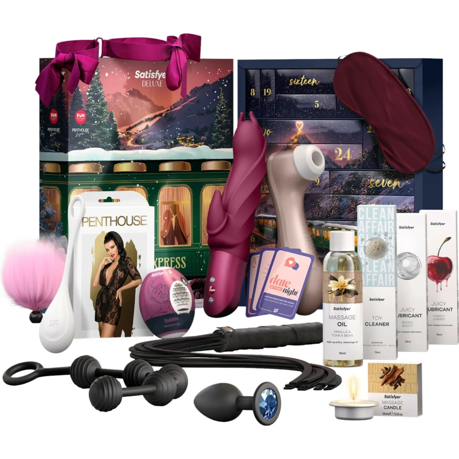 Satisfyer Deluxe Erotic Advent Calendar 2026 – kalendář a obsah kolekce
